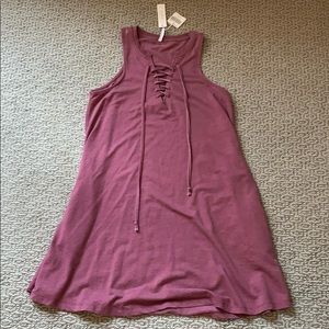 Z Supply Casual Mauve Dress
